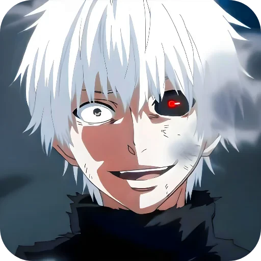 😈 Стикер «Kaneki Touka» для Telegram
