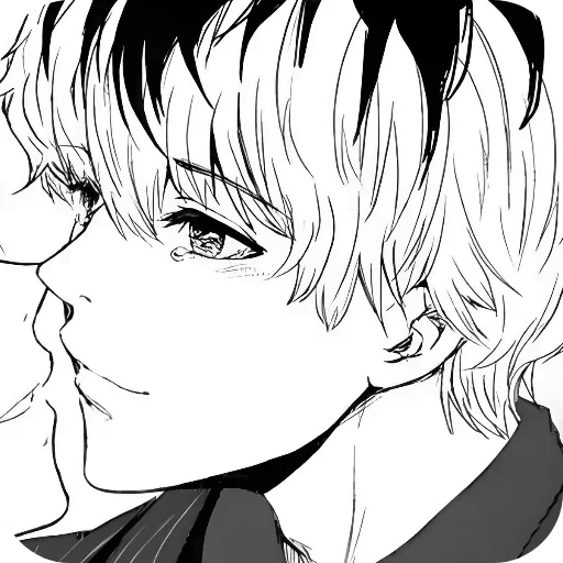 ❤ Стикер «Kaneki Touka» для Telegram