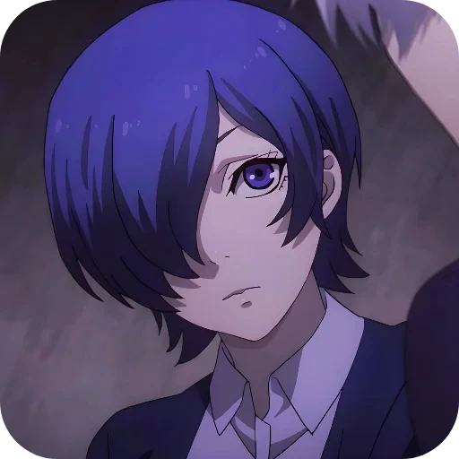 😕 Стикер «Kaneki Touka» для Telegram