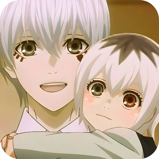 ❤ Стикер «Kaneki Touka» для Telegram
