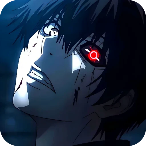 👿 Стикер «Kaneki Touka» для Telegram