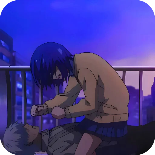 ❤ Стикер «Kaneki Touka» для Telegram