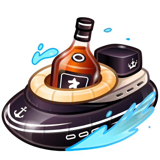 Стикер 2 Pool Float - Эмодзи из новых тг подарков
