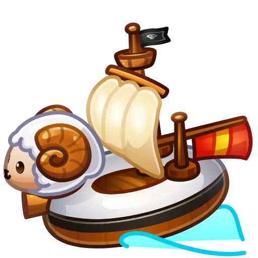 Стикер 4 Pool Float - Эмодзи из новых тг подарков