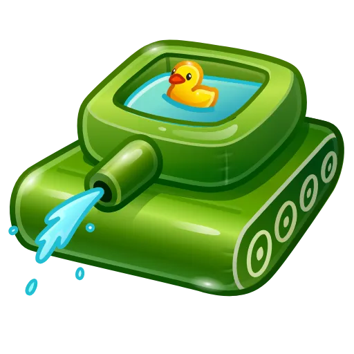 Стикер 22 Pool Float - Эмодзи из новых тг подарков