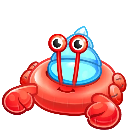 Стикер 47 Pool Float - Эмодзи из новых тг подарков