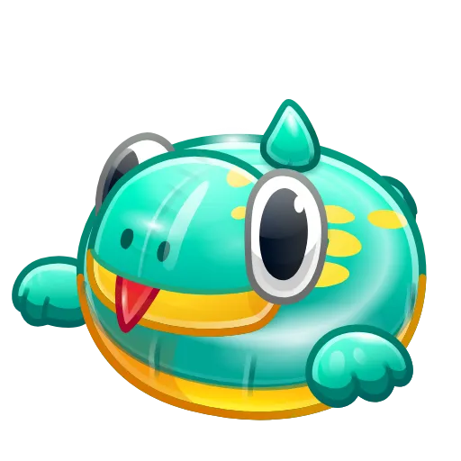 Стикер 42 Pool Float - Эмодзи из новых тг подарков