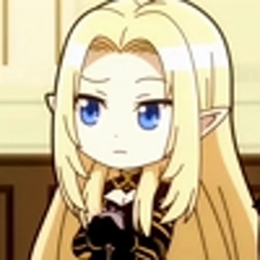 🤨 Эмодзи «‍⬛ The Eminence In Shadow ChibiВосхождение в Тени Чиби» для Telegram