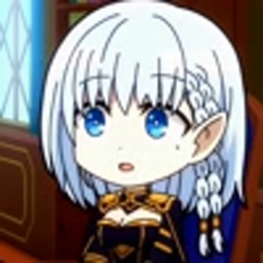 🤯 Эмодзи «‍⬛ The Eminence In Shadow ChibiВосхождение в Тени Чиби» для Telegram