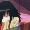 Стикер 7 Watamote