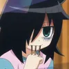 Стикер 16 Watamote