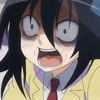 Стикер 33 Watamote