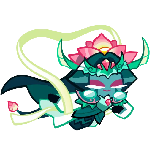 🤩 Эмодзи «⠀ ⠀⠀ ⠀Lotus Dragon» для Telegram