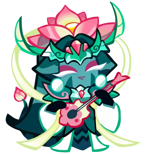 🤩 Эмодзи «⠀ ⠀⠀ ⠀Lotus Dragon» для Telegram