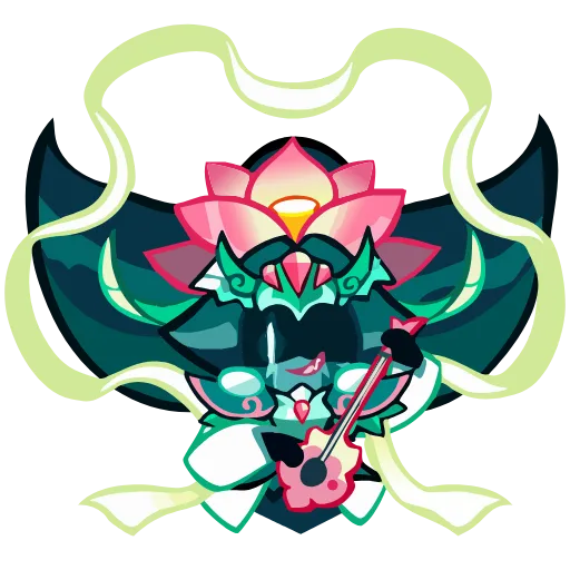 🤩 Эмодзи «⠀ ⠀⠀ ⠀Lotus Dragon» для Telegram