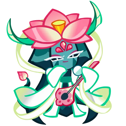 🤩 Эмодзи «⠀ ⠀⠀ ⠀Lotus Dragon» для Telegram