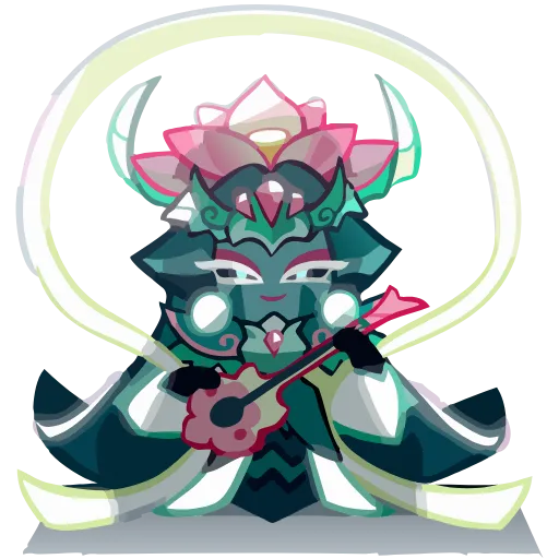 🤩 Эмодзи «⠀ ⠀⠀ ⠀Lotus Dragon» для Telegram