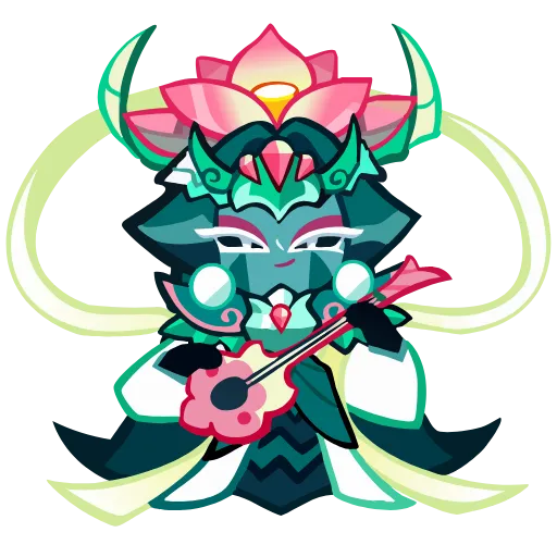 🤩 Эмодзи «⠀ ⠀⠀ ⠀Lotus Dragon» для Telegram