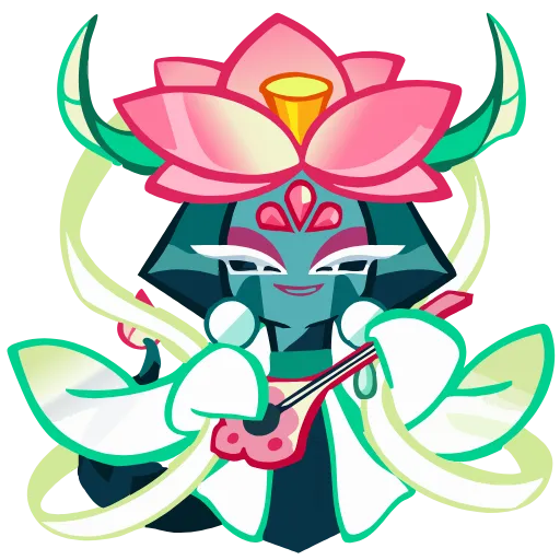 🤩 Эмодзи «⠀ ⠀⠀ ⠀Lotus Dragon» для Telegram