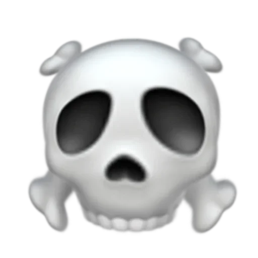 ☠ Стикер «Черепки» для Telegram