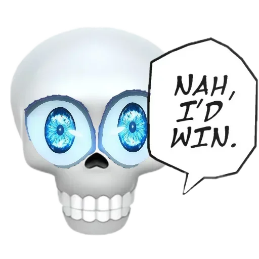 💀 Стикер «Черепки» для Telegram