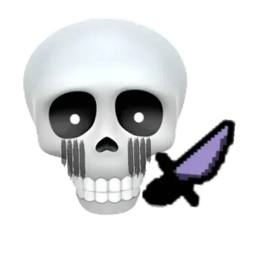 💀 Стикер «Черепки» для Telegram