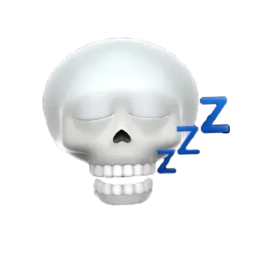 😴 Стикер «Черепки» для Telegram