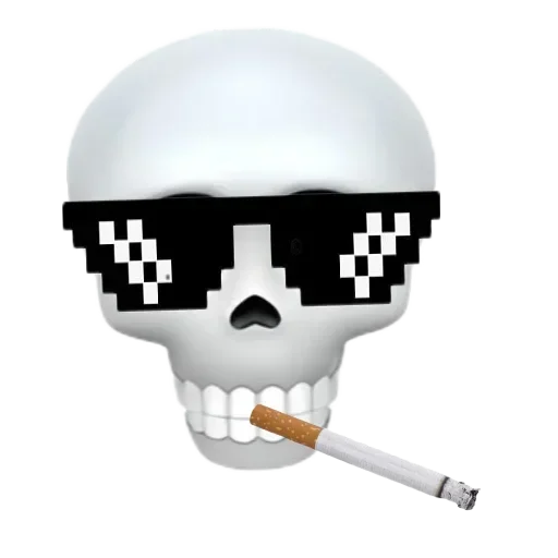 💀 Стикер «Черепки» для Telegram