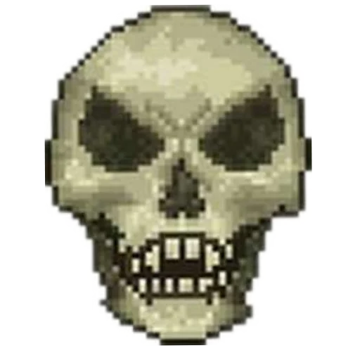 🔳 Стикер «Черепки» для Telegram
