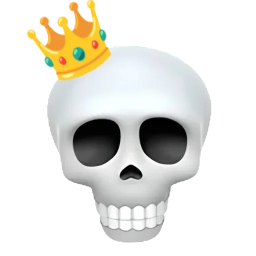 💀 Стикер «Черепки» для Telegram