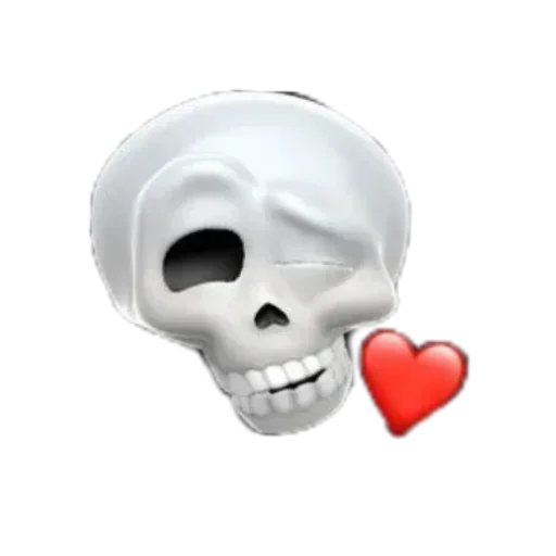 ❤ Стикер «Черепки» для Telegram