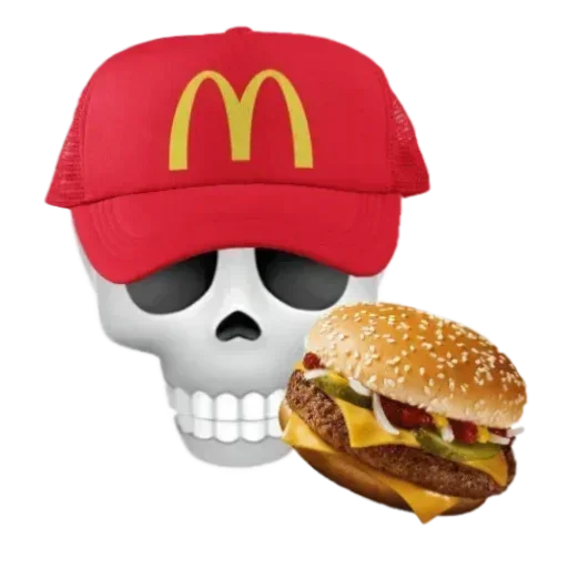 🍔 Стикер «Черепки» для Telegram