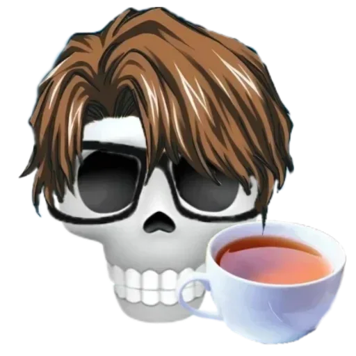 💀 Стикер «Черепки» для Telegram