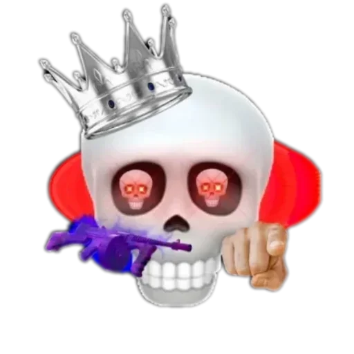 💀 Стикер «Черепки» для Telegram