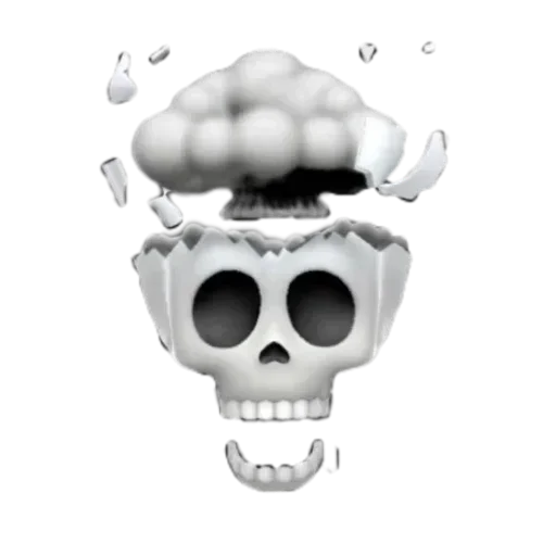 🤯 Стикер «Черепки» для Telegram