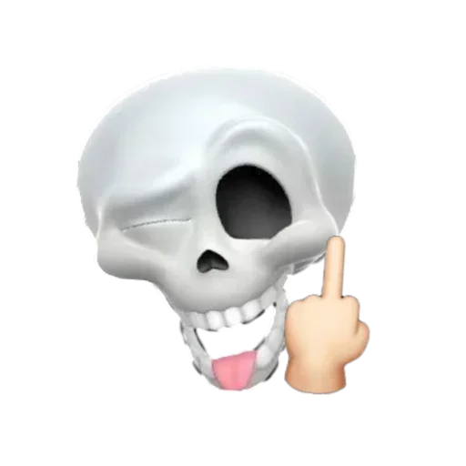 💀 Стикер «Черепки» для Telegram