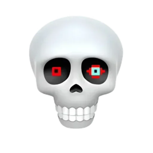 💀 Стикер «Черепки» для Telegram