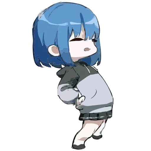 🤩 Эмодзи «Anime girls» для Telegram