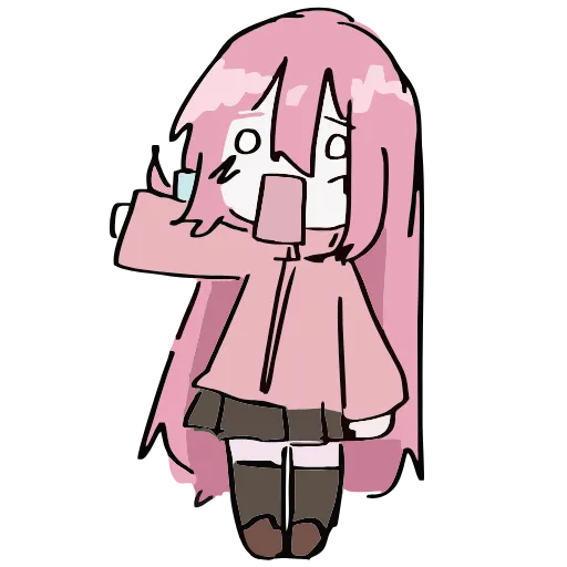 🤩 Эмодзи «Anime girls» для Telegram