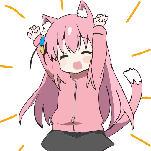 🤩 Эмодзи «Anime girls» для Telegram