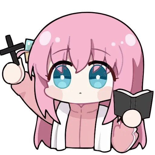 🤩 Эмодзи «Anime girls» для Telegram