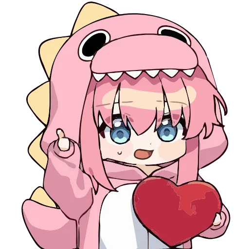 🤩 Эмодзи «Anime girls» для Telegram