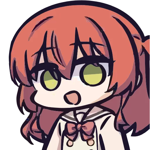 🤩 Эмодзи «Anime girls» для Telegram
