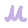 🤩 Эмодзи «Лавандовый шрифт» для Telegram
