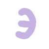 🤩 Эмодзи «Лавандовый шрифт» для Telegram
