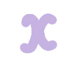 🤩 Эмодзи «Лавандовый шрифт» для Telegram