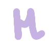 🤩 Эмодзи «Лавандовый шрифт» для Telegram