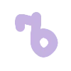 🤩 Эмодзи «Лавандовый шрифт» для Telegram