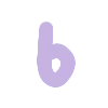 🤩 Эмодзи «Лавандовый шрифт» для Telegram