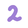 🤩 Эмодзи «Лавандовый шрифт» для Telegram
